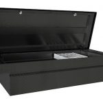 Buyers Black Aluminum Crossover Tool Box_1729315_45_Open