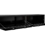 Buyers Gloss Black Diamond Tread Aluminum Topsider Truck Tool Box